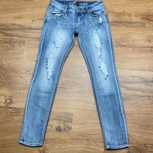 Almost Famous Always Fabulous Skinny Jeans Size 4